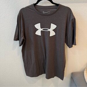 💗Men’s Under Armour Grey Short Sleeve Shirt
